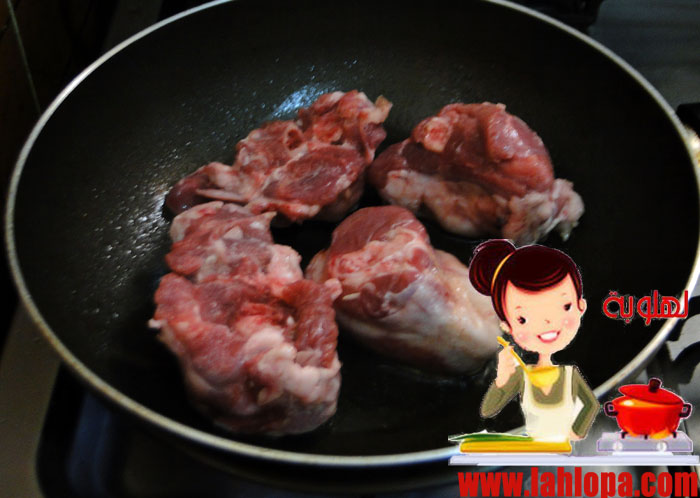 طاجن باميه باللحمة الضانى DSC08331