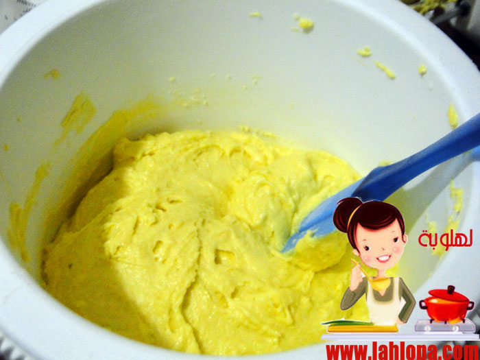 كيكة بالمربى ومارينج بجوزالهند