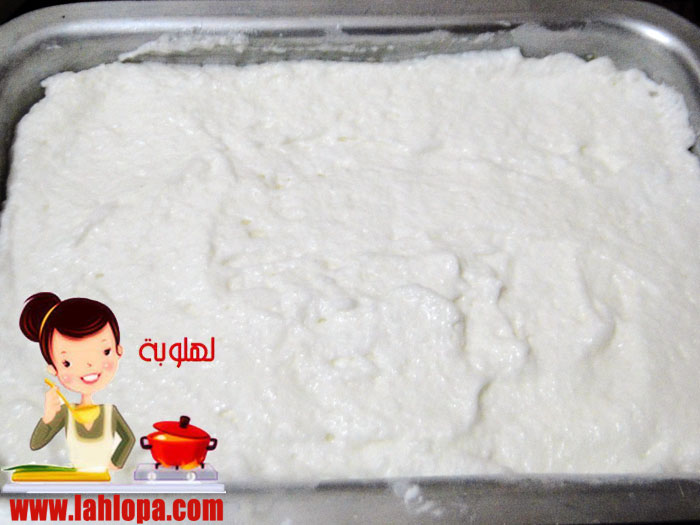 كيكة بالمربى ومارينج بجوزالهند